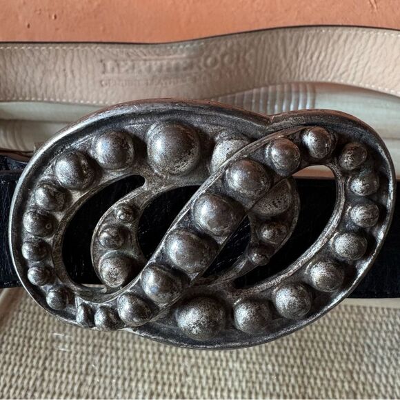 Leatherock USA 8624 Sculptural Dome Buckle Leather Belt Made in USA main image 10